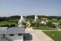 Bild zeigt das Geodätische Observatorium Wettzell