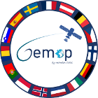 Bild zeigt das Logo von GEMOP (verweist auf: GEMOP - Galileo and EGNOS Monitoring of Performances by Member States)