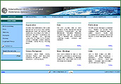 Image shows the homepage of IERS with function link in a new window
