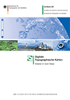 Bild zeigt die Titelseite der Broschüre "Digitale Topographische Karten"
