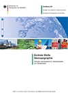 Bild zeigt die Titelseite der Broschüre "Zentrale Stelle Geotopographie"
