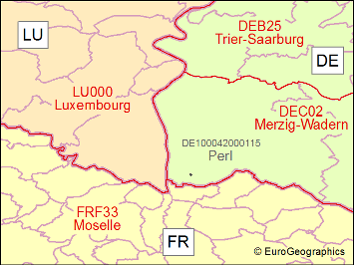 Bild zur EuroBoundaryMap Bild zur EuroBoundaryMap
