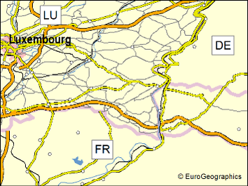 Bild zur EuroGlobalMap Bild zur EuroGlobalMap
