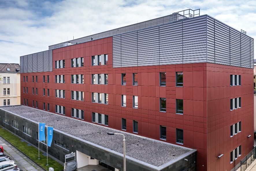 Bild zeigt die das BKG-Dienstgebäude in Leipzig Bild zeigt die das BKG-Dienstgebäude in Leipzig