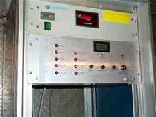 Bild zeigt den Leitungslüfter des Radioteleskops Bild zeigt den Leitungslüfter des Radioteleskops