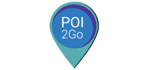 Bild zeigt das Logo von POI2Go (verweist auf: POI2Go - Point of Interest to go)