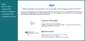 Image shows the homepage of AgA with function link in a new window Image shows the homepage of AgA with function link in a new window