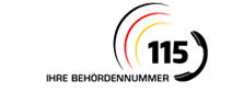 Logo of 115.de - The public administration's customer service